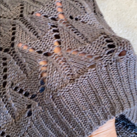 🥭 (4 for $15) Willi Smith Brown Knit Sweater - Picture 5 of 7